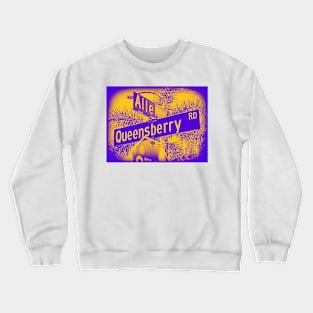 Allen Avenue & Queensberry Road, Pasadena, CA by MWP Crewneck Sweatshirt